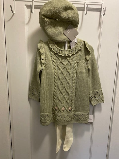 Tahari Sweater Dress, Toddler Girl 3 Piece outfit