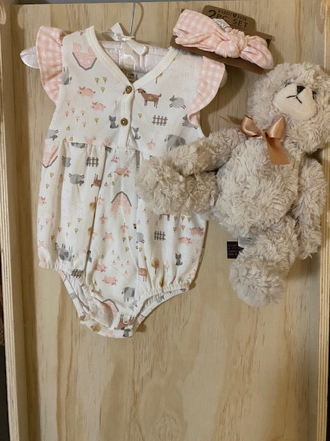 Rabbit Baby 1 Piece Summer Infant Baby Girl Outfit