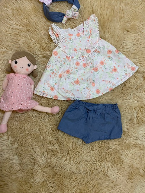Tommy Bahama 3 piece Summer Girl short pants outfit
